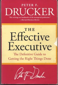 Peter Drucker's The Effective Executive